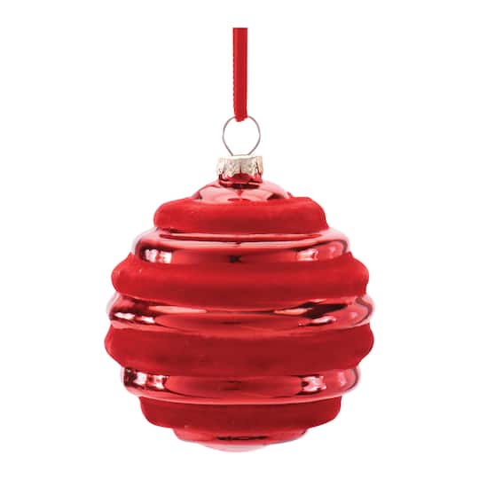 Melrose 3.5" Glass Ball Ornaments Set